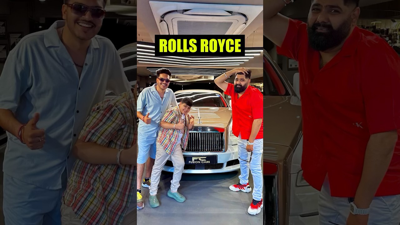 Bade Miyan Chote Miyan 😎🔥 #rachitrojha #comedy #funny #shorts #rollsroyce