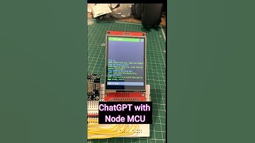 🧠 ChatGPT on ESP8266 + Touchscreen Mini AI Assistant with Keyboard! #arduino #arduinoprojects
