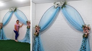 Dê vida ao seu casamento 👰🤵 Como montar um arco de flores com cano de PVC! Criatividade e economia