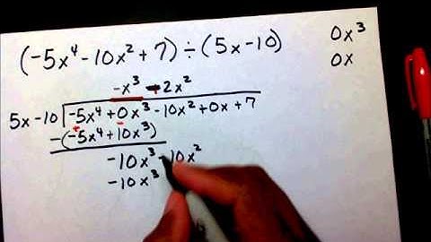Divide Polynomials Part 3