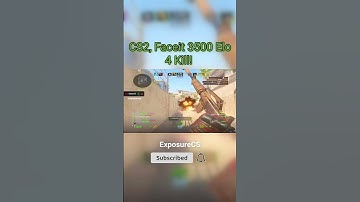 CS2, Faceit 3500 Elo, 4 Kill! #shorts  #cs2  #keşfet  #cs2clips  #cs2highlights  #csgo