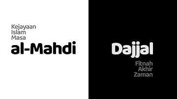 Kisah kemunculan Al-Mahdi & Dajjal - Full Riwayat | Ustadz Abu Humairoh