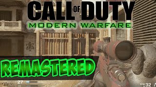 R700 Sniping COD 4 REMASTERED FIRST IMPRESSIONS