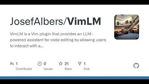 GitHub - JosefAlbers/VimLM: VimLM is a Vim plugin that provides an LLM-powered assistant for code...