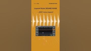 How to Make a Techno Kick Sound HUGE  (Easy Ableton Trick) #abletontutorial #abletontips