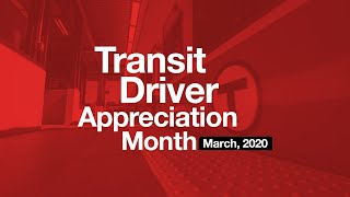 Transit Driver Appreciation Month - Bob Barclay