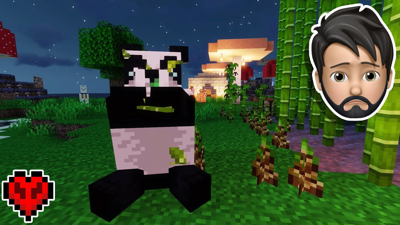 I Saved A Sick Panda In Minecraft Hardcore Youtube - minecraft 112 join if you love minecraft roblox