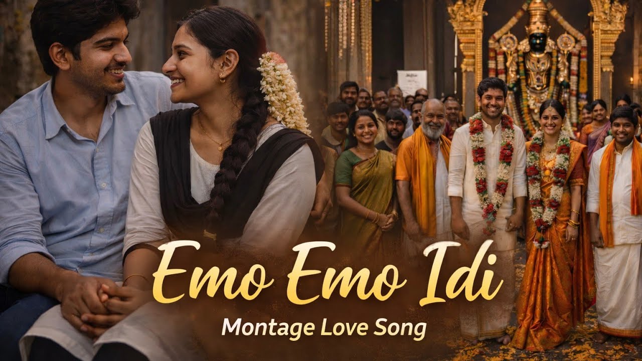 Emo Emo Idi | Village Backdrop Montage Love Song | Telugu Romantic Song #telangana #telanganavillage