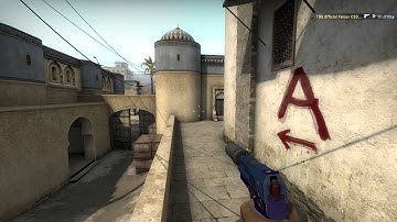 CSGO pistol round 1v5 Ace clutch