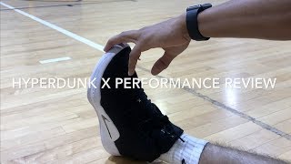 Hyperdunk X Performance Test/Review
