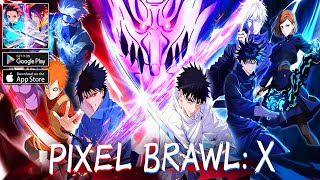 Pixel Brawl X Gameplay Android Anime Rpg