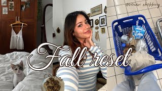 Fall Diaries 🍂 fall reset routine, grocery shopping, errands , cozy baking 🍪