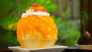 Beautiful Japanese shaved ice