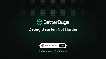 BetterBugs captures real-time bugs, records sessions, and suggests AI-powered fixes