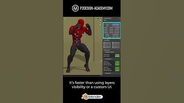 Botselectiesets in Blender #shorts