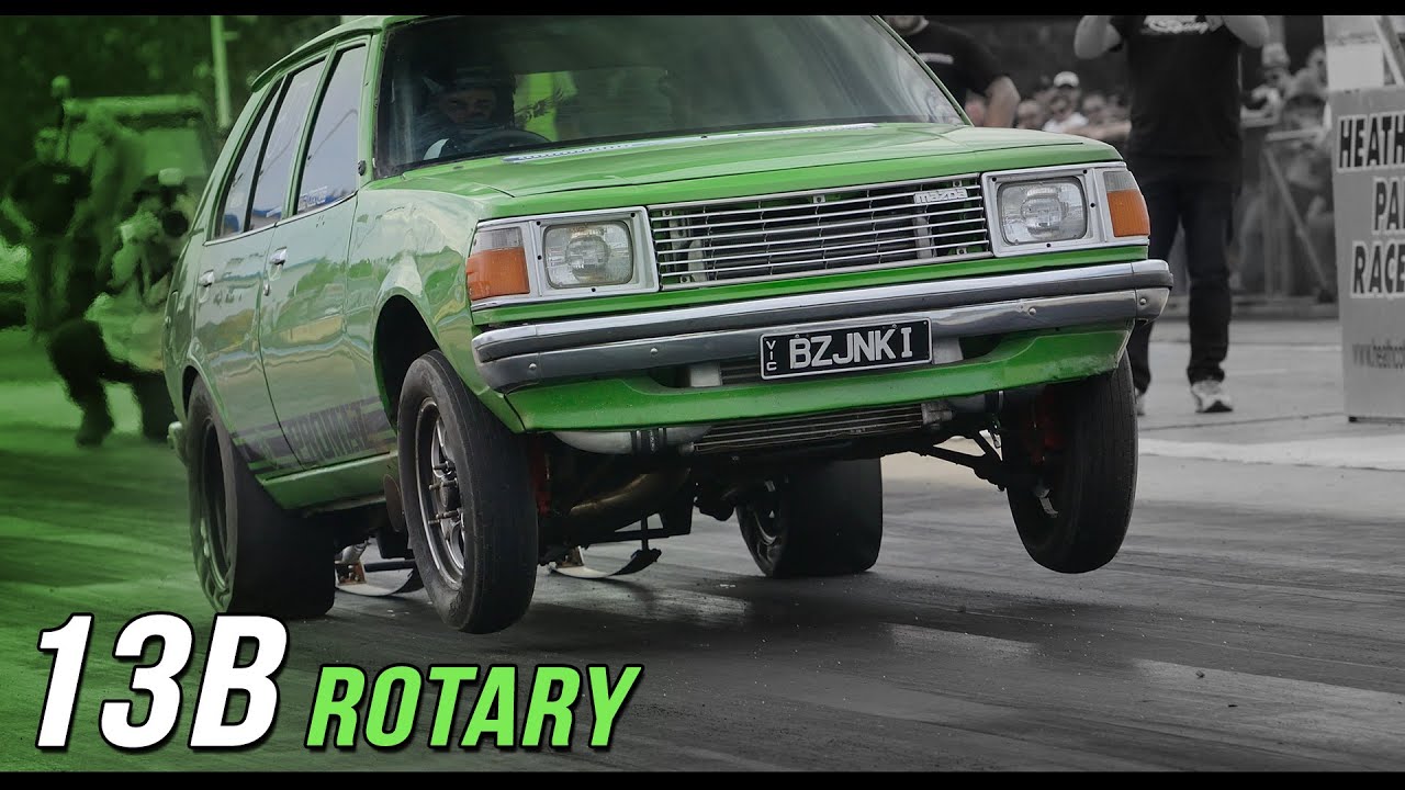 Mazda 323 13B bridge port turbo - YouTube