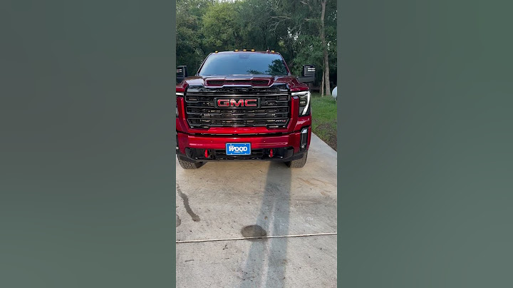 2024 GMC 2500 AT4 Volcanic Red Tintcoat
