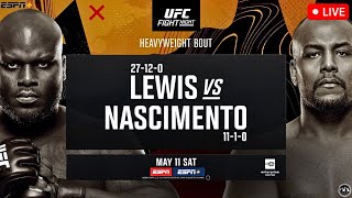 UFC Fight Night: Lewis vs. Nascimento | LIVE STREAM | MMA FIGHT COMPANION | UFC on ESPN 56 St. Louis