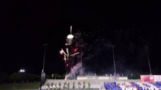 Buchanan High School graduation fireworks
