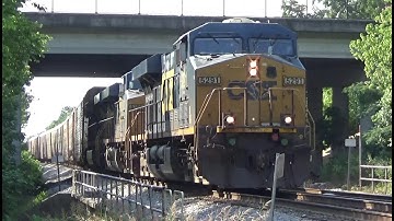 CSX ES40DC 5291 w/ Nice K5HL Leads Manifest Q583-02 on 7/2/21