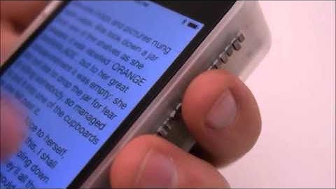 Haptic Edge Display for Mobile Tactile Interaction