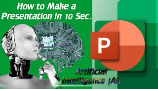Make A Presentation Using Ai In 10 Seconds ai powerpoint tome ppt artificialintelligence
