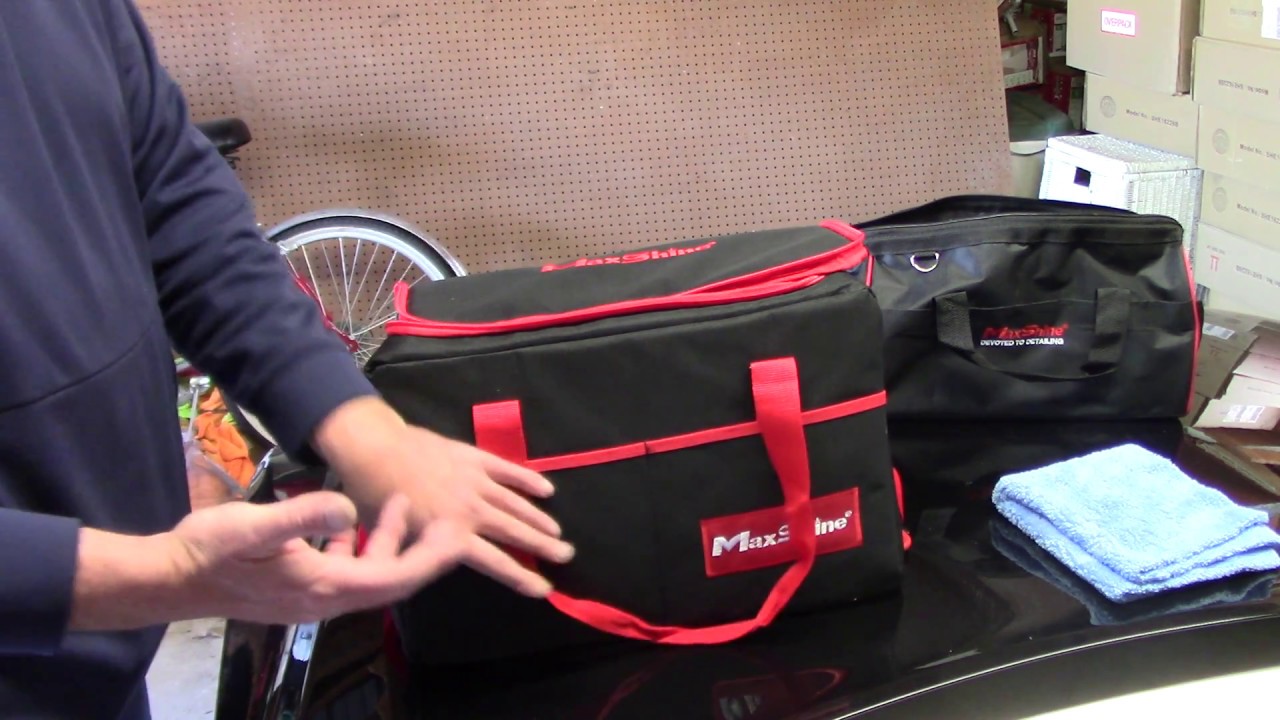 A Great Auto Detailing Bag Maxshine Detailing Bag! YouTube