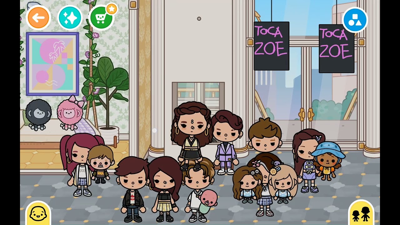 ZOE NİN EVİNİ YAPIYORUZ PART1/@TOCALİSAMM /@tocaboca /#tocalifeworld /👀💖🎀🎀