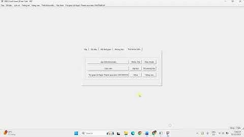 Bước 1. Upload phân công giảng dạy  từ excel lên phần mềm fet
