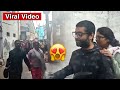 How simple man  arijit singh casting vote with his wife  crazy fans moments