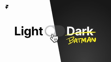 Custom Light/Dark Mode Toggle on Framer