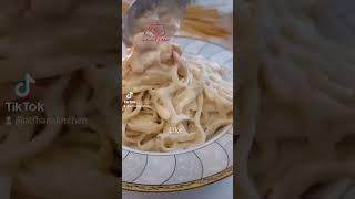 مكرونة وايت صوص white sauce pasta  #fyp #trend #foryou #shorts #yummy #food #video #Tiktok #foodie