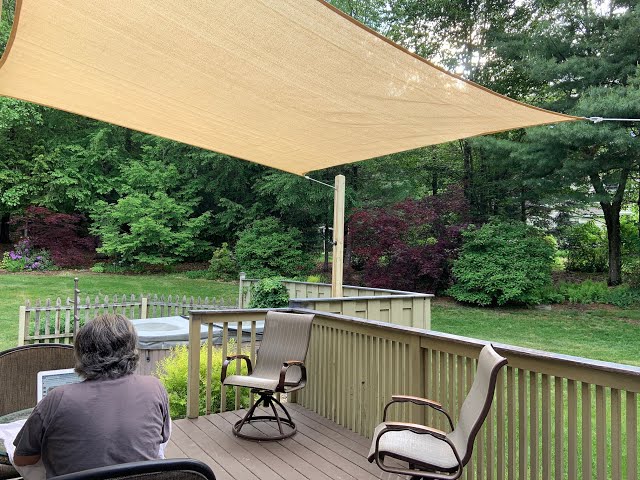 How to Install 10 x 10 Shade Sail 