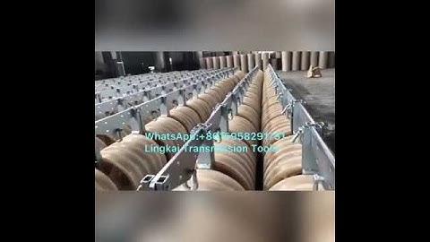 Large Diameter Conductor Cable Pulling Pulley Stringing Block MC Nylon Block