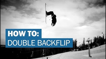 How to DOUBLE BACKFLIP on skis with Jesper Tjäder