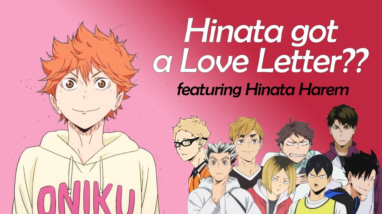 Hinata got a Love Letter?? {Hinata Harem} //Haikyuu Text