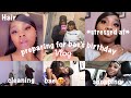 vlog: prepare with me for bae’s birthday *intense* 😩