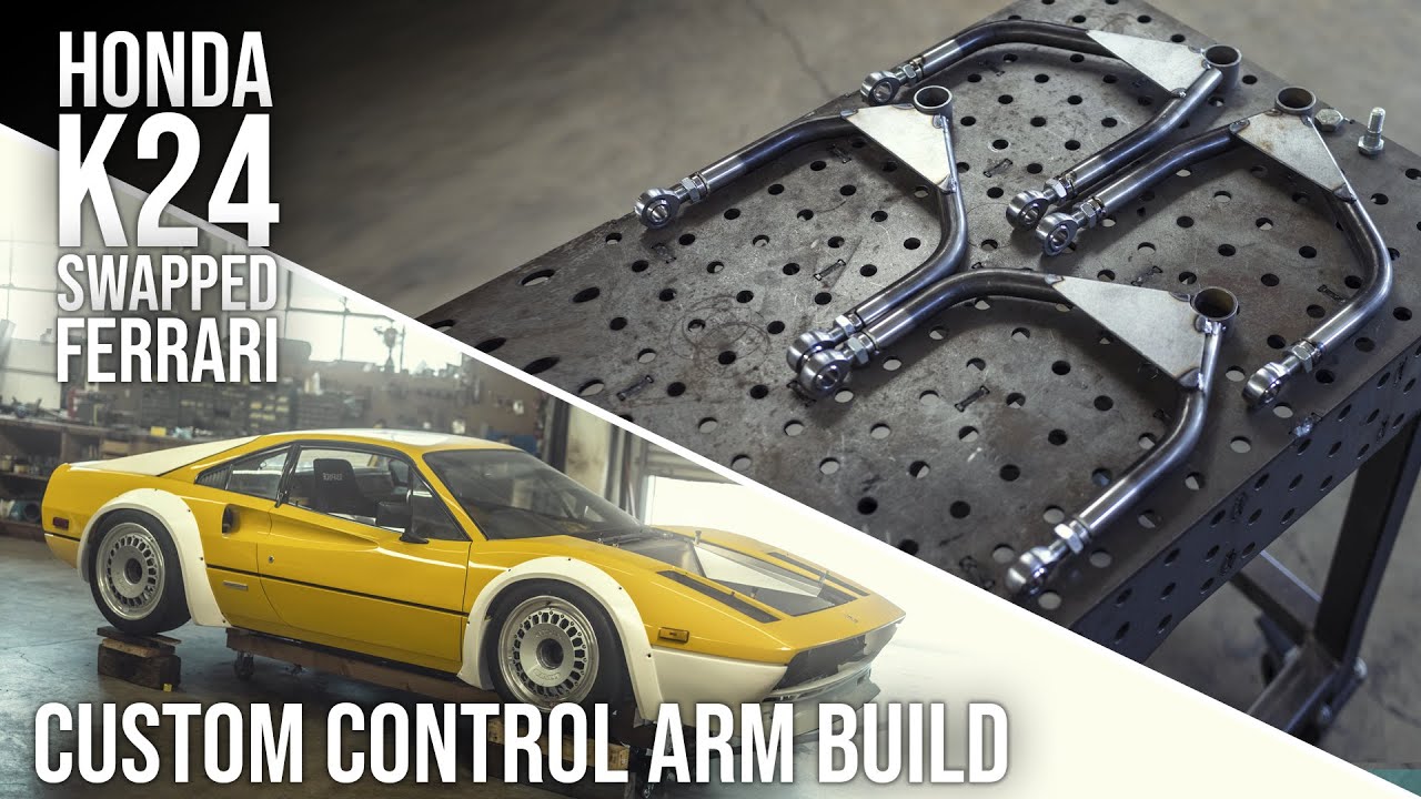 Custom Control Arm Fab Time Attack Suspension Build Part 2 K