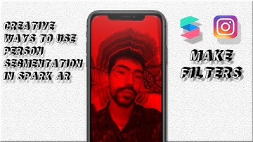 Spark ar person segmentation tutorial - Replace user/background