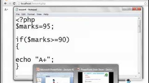 PHP Basic Lecture 4