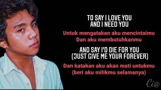 Zack Tabudlo - Give Me Your Forever | lirik dan terjemahan