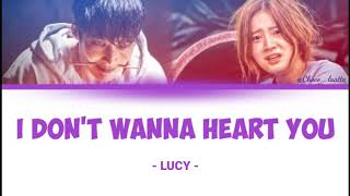 [SUB INDO] I Don't Wanna Heart You - Lucy | Ost Zombie Detective