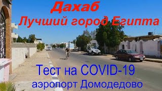 Египет-отдых в Дахабе.Тест на COVID-19 аэропорт Домодедово