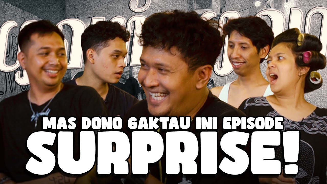 MAS DONO DAPAT SURPRISE DI WARKOP GANG BUNTU
