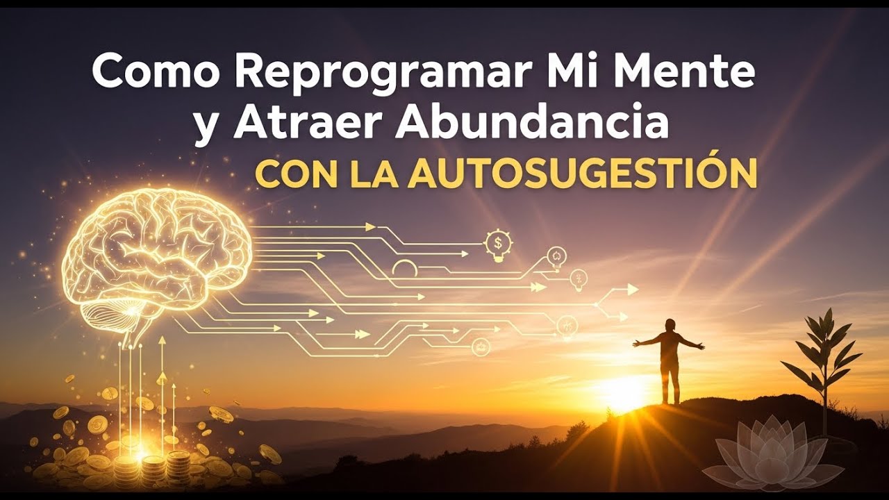 Reprograma tu mente 🧠 y atrae ABUNDANCIA 💸 con la AUTOSUGESTION 💫 - YouTube