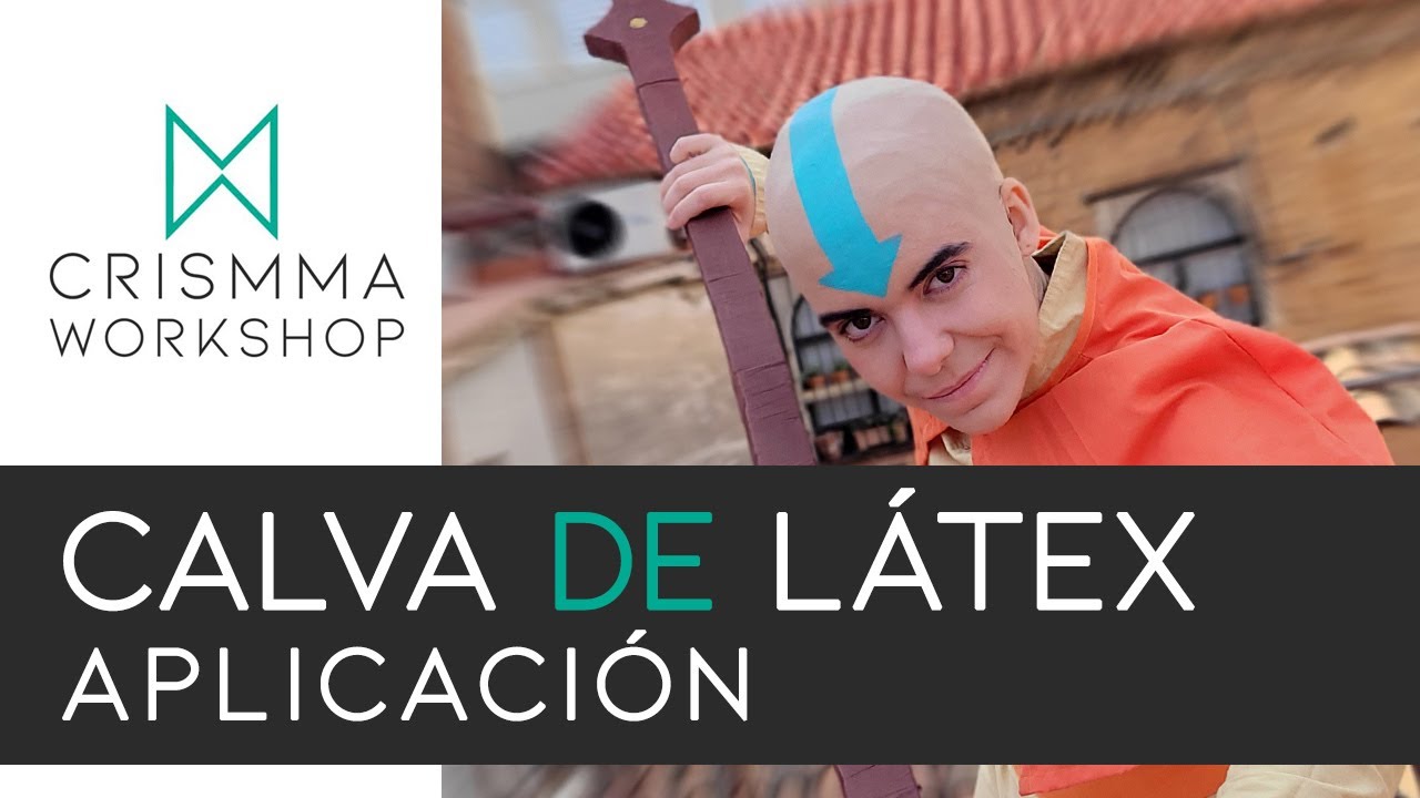 Como colocar una calva de látex: maquillaje aang, avatar the last airbender