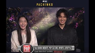 Pachinko Interview: Lee Minho funny moment with Minha Kim: 'She's a Dancer'.