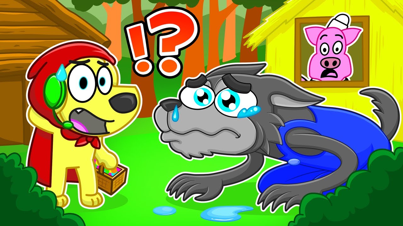 The Wolf is NOT A MONSTER?! 3 Little Pigs MOVIES in Roblox