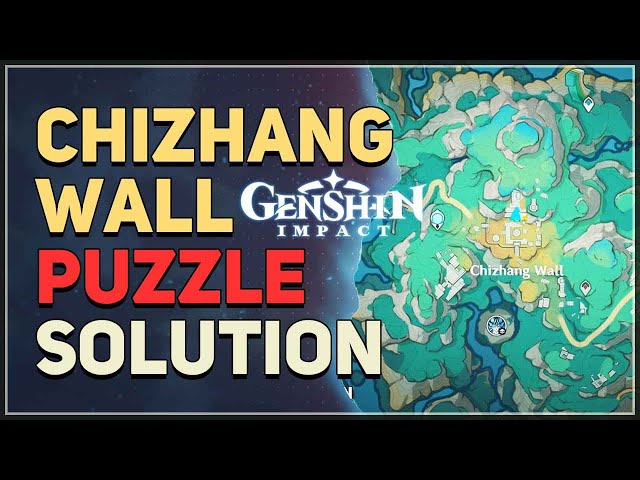 Chizhang Wall Puzzle Genshin Impact class=