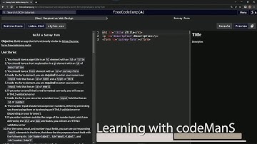 learn2code | freeCodeCamp (New) Responsive Web Design - Certification Project - Survey Form: Step 4